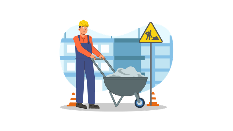 Building project  Illustration