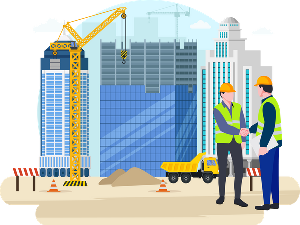 Building site Illustration