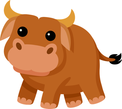 Bull  Illustration