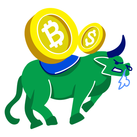 Bull Market  Illustration