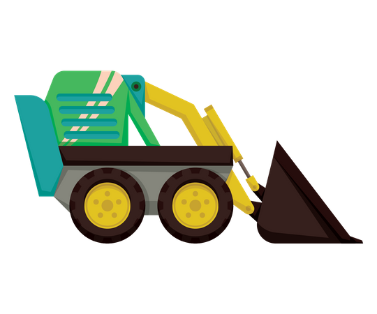 Bulldozer  Illustration