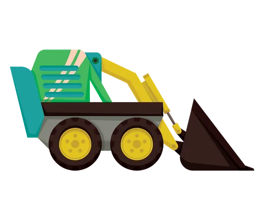 Bulldozer  Illustration