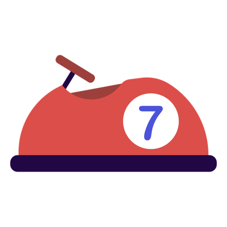 Bumper Car  Illustration