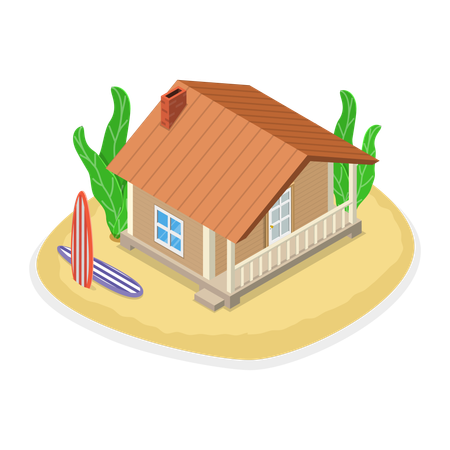 Bungalows  Illustration