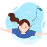 illustrations of bungee jumping