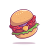 burger illustration free download
