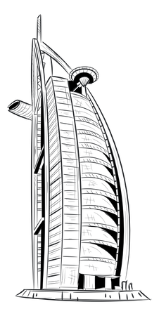 Burj Al Arab  Illustration