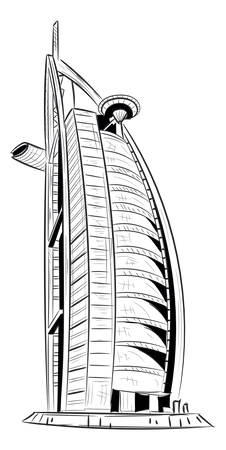 Burj Al Arab  Illustration