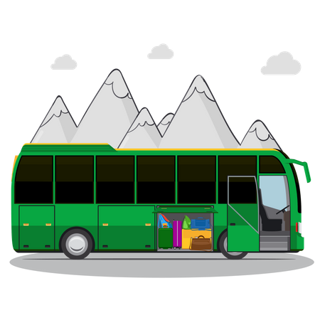 Bus  Illustration