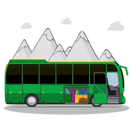 Bus  Illustration