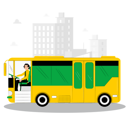 Bus  Illustration