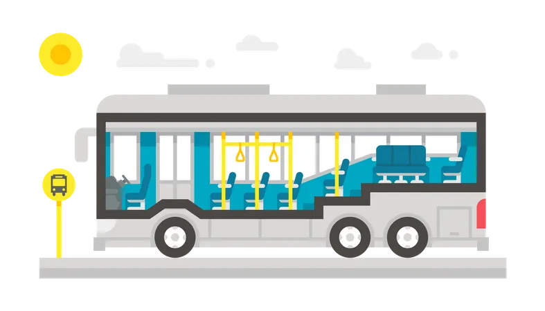 Interner Bus  Illustration