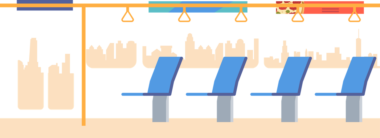 Bus vide  Illustration