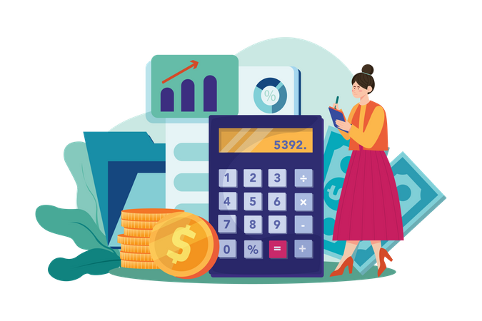 Business Accounting  Illustration