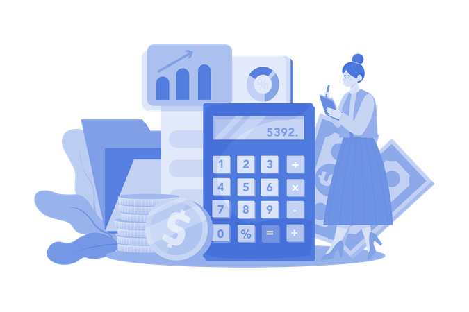 Business Accounting  Illustration