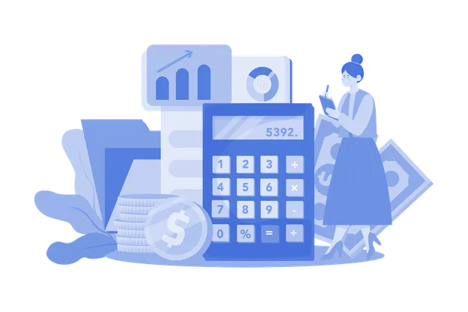 Business Accounting  Illustration