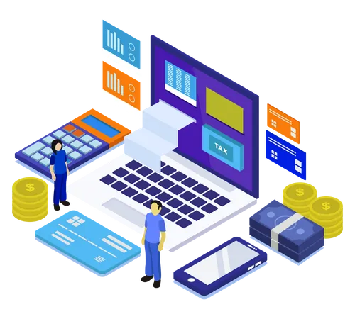 Business Accounting  Illustration