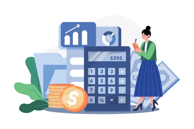 Business Accounting  Illustration