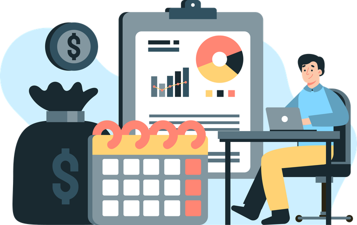 Business Accounting  Illustration