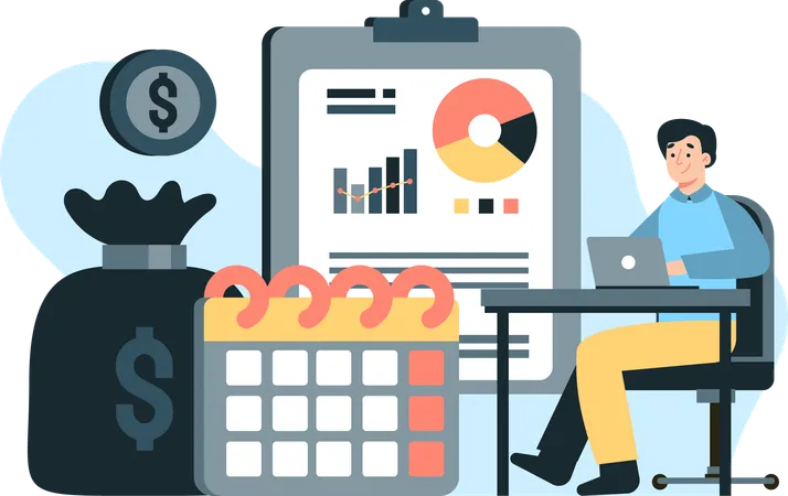 Business Accounting  Illustration