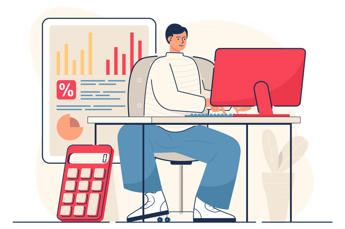 Business Accounting  Illustration