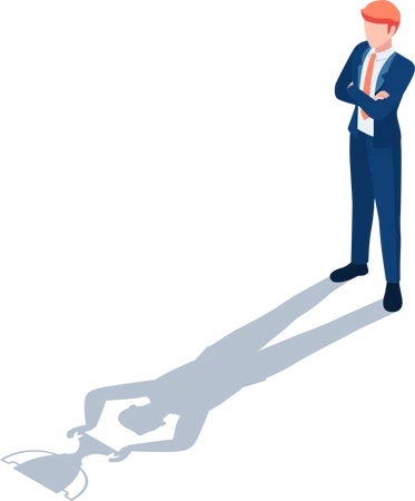 Business achievement Illustration