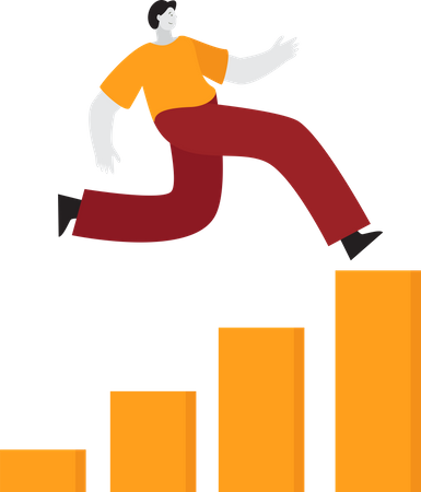 Business Achievements Goal  Illustration