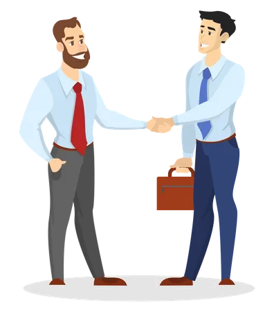 Business Agreement  Illustration