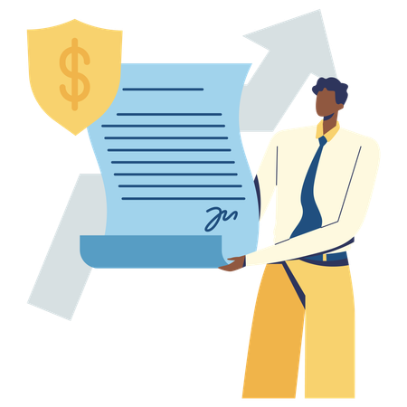 Business Agreement  Illustration