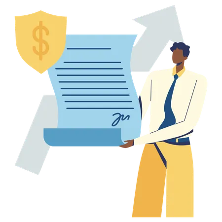 Business Agreement  Illustration