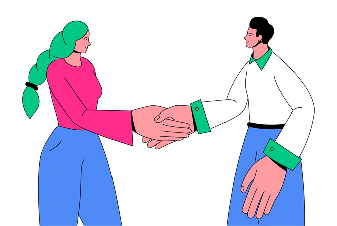 Business agreement  Illustration
