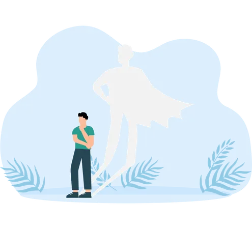 Business ambition and success  Illustration