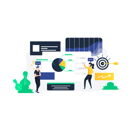 Business analusis Illustration
