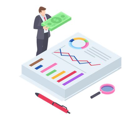 Business analysis Illustration