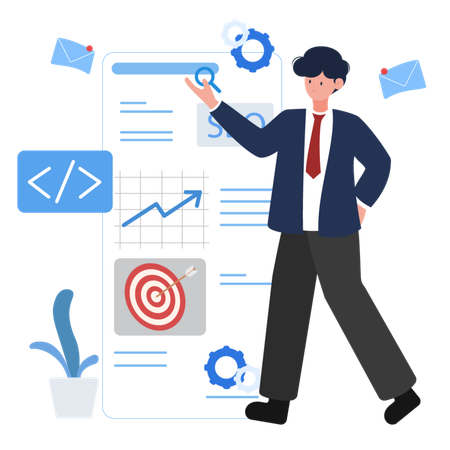 Business Analysis and Strategy  Illustration