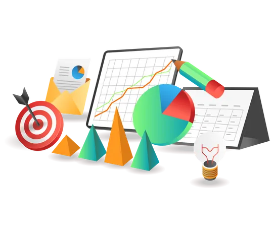 Business analysis  Illustration