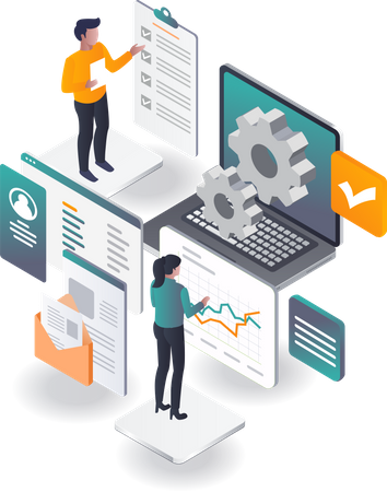 Business analysis  Illustration