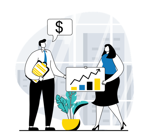 Business analysis  Illustration