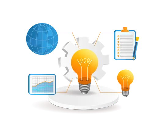 Business Analysis  Illustration