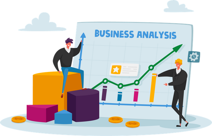 Business analysis  Illustration