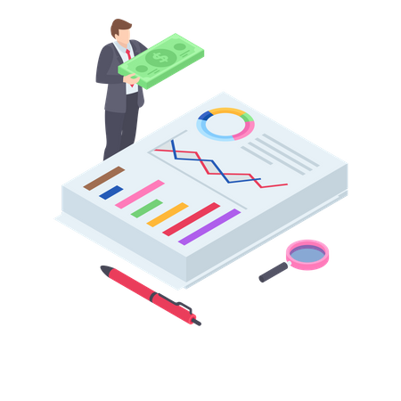 Business analysis  Illustration