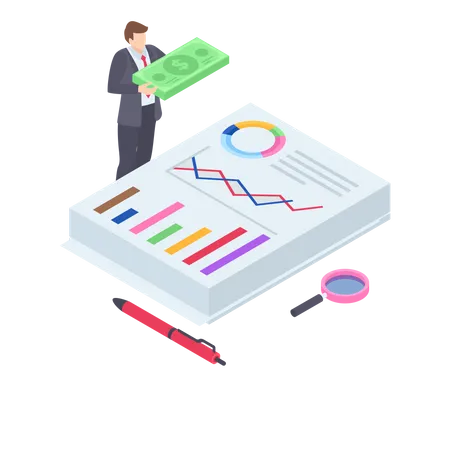 Business analysis  Illustration