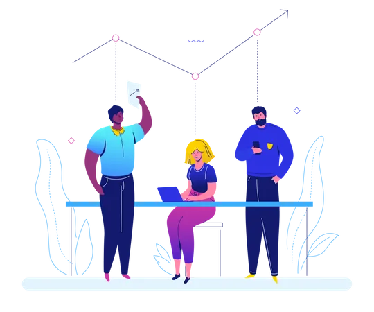 Business analysis  Illustration