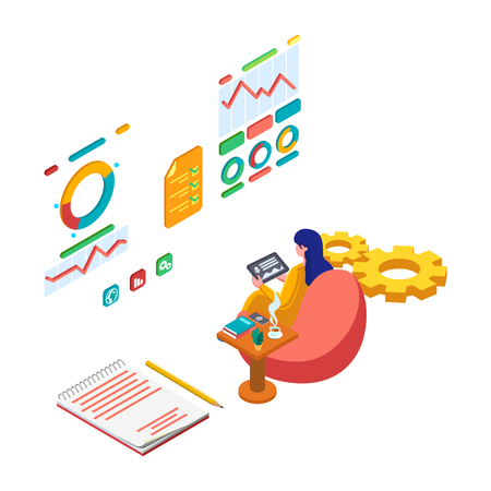 Business analysis  Illustration