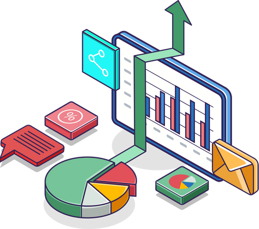 Business Analysis Presentation  Illustration