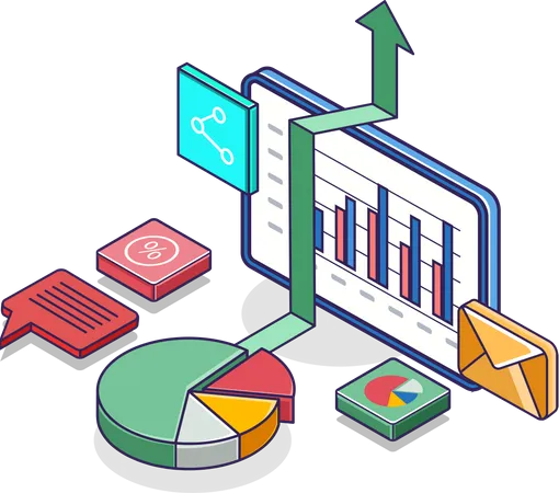 Business Analysis Presentation  Illustration