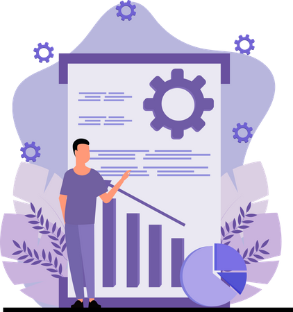 Business analysis report  Illustration