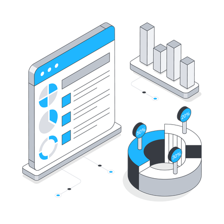 Business analysis report  Illustration