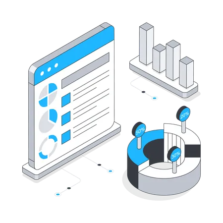 Business analysis report  Illustration