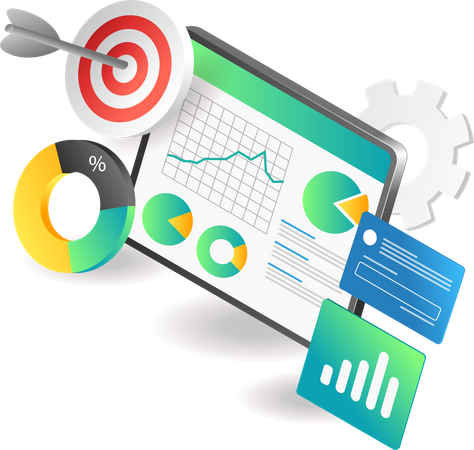 Business analysis strategy  Illustration